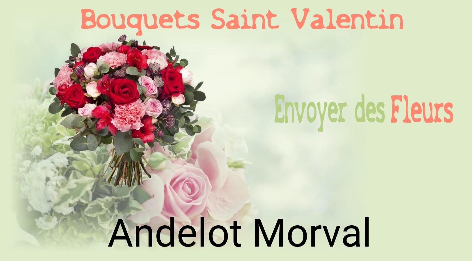 Roses de Saint-Valentin livrées à Andelot-Morval
